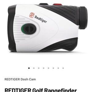 White and Black GPS Golf Rangefinder -Redtiger